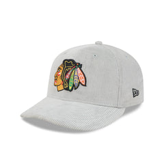 Chicago Blackhawks Light Gray Corduroy 59FIFTY Fitted Hat
