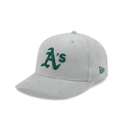 Athletics Light Gray Corduroy 59FIFTY Fitted Hat