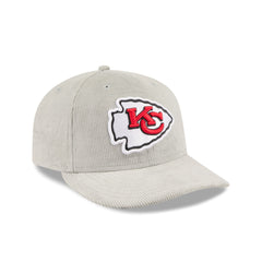 Kansas City Chiefs Light Gray Corduroy 59FIFTY Fitted Hat