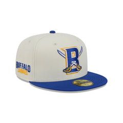 Buffalo Sabres Deceptor Chrome White 59FIFTY Fitted Hat