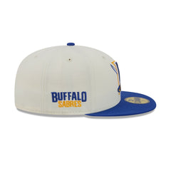 Buffalo Sabres Deceptor Chrome White 59FIFTY Fitted Hat