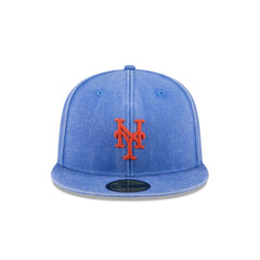 New York Mets Washed 59FIFTY Fitted Hat