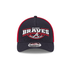 Atlanta Braves Classic 9FORTY M-Crown A-Frame Trucker Hat