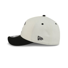 Chicago Blackhawks Arched Graphic Chrome White 9FORTY M-Crown A-Frame Snapback Hat