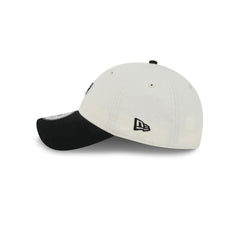 Las Vegas Raiders Mini Logo Chrome White Casual Classic Adjustable Hat