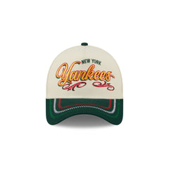 New York Yankees Cinco de Mayo Chrome White 9FORTY A-Frame Snapback Hat