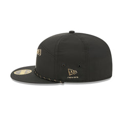 Arizona Diamondbacks Gold Logo Rope Split Panel 59FIFTY Fitted Hat