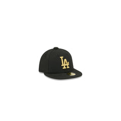 Los Angeles Dodgers Gold Logo Mini 59FIFTY Fitted Hat