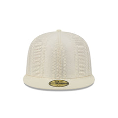 New Era Cap Chrome White Knit 59FIFTY Fitted Hat