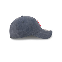 Boston Red Sox Herringbone Team Colors 9TWENTY Adjustable Hat