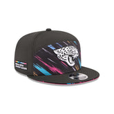 Jacksonville Jaguars 2026 Crucial Catch Split Panel 9FIFTY Snapback Hat