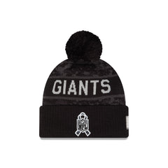 New York Giants 2026 Salute to Service Pom Knit Hat