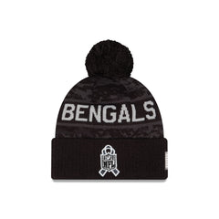 Cincinnati Bengals 2026 Salute to Service Pom Knit Hat