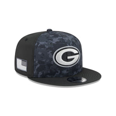Green Bay Packers 2026 Salute to Service 9FIFTY Snapback Hat