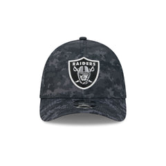 Las Vegas Raiders 2026 Salute to Service 39THIRTY M-Crown Stretch Fit Hat