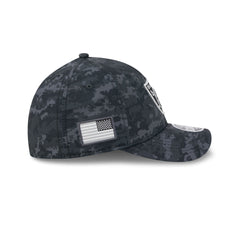 Las Vegas Raiders 2026 Salute to Service 39THIRTY M-Crown Stretch Fit Hat