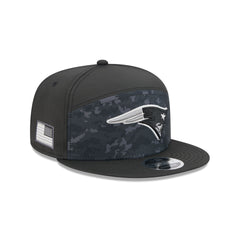 New England Patriots 2026 Salute to Service Split Panel 9FIFTY Snapback Hat