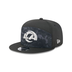 Los Angeles Rams 2026 Salute to Service Split Panel 9FIFTY Snapback Hat