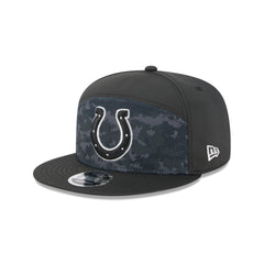 Indianapolis Colts 2026 Salute to Service Split Panel 9FIFTY Snapback Hat