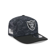 Las Vegas Raiders 2026 Salute to Service 19TWENTY Snapback Hat