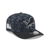 Detroit Lions 2026 Salute to Service 9SEVENTY Stretch-Snap Hat