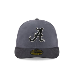 Alabama Crimson Tide Graphite Twill 59FIFTY Fitted Hat