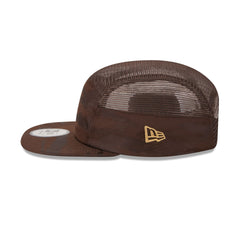 New Era Cap Burnt Wood Camo Camper Adjustable Hat