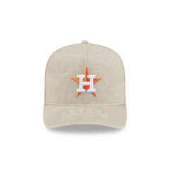Houston Astros Brushed Cotton Stone 9FIFTY A-Frame Snapback Hat