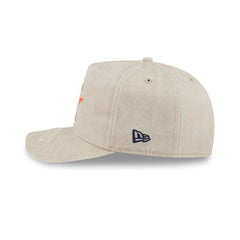 Houston Astros Brushed Cotton Stone 9FIFTY A-Frame Snapback Hat