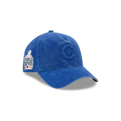 Chicago Cubs Washed Thin Wale Cord 9FORTY A-Frame Unstructured Snapback Hat