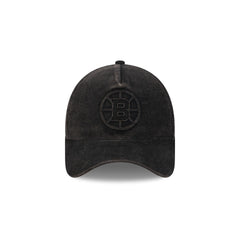 Boston Bruins Washed Thin Wale Cord 9FORTY A-Frame Unstructured Snapback Hat