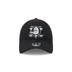 Anaheim Ducks Nylon Black 9TWENTY Adjustable Hat