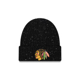 Chicago Blackhawks Speckled Cuff Knit Beanie Hat