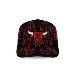 Nice Kicks x Chicago Bulls Y2K Flames 9FIFTY Original Fit Snapback Hat
