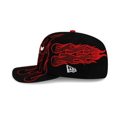 Nice Kicks x Chicago Bulls Y2K Flames 9FIFTY Original Fit Snapback Hat