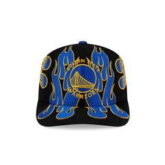 Nice Kicks x Golden State Warriors Y2K Flames 9FIFTY Original Fit Snapback Hat
