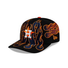 Nice Kicks x Houston Astros Y2K Flames 9FIFTY Original Fit Snapback Hat