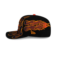 Nice Kicks x Houston Astros Y2K Flames 9FIFTY Original Fit Snapback Hat