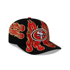 Nice Kicks x San Francisco 49ers Y2K Flames 9FIFTY Original Fit Snapback Hat