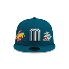 Mexico Baseball Juguetes 59FIFTY Fitted Hat