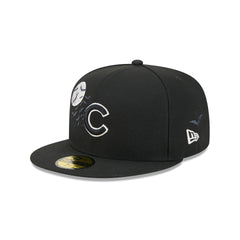 Chicago Cubs Glow-in-the-Dark Bats 59FIFTY Fitted Hat