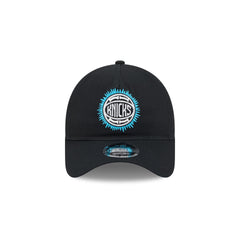 New York Knicks Electric Shock 9FORTY A-Frame Unstructured Snapback Hat