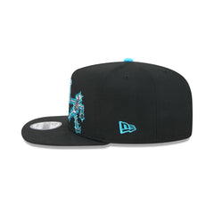 New York Mets Electric Shock Skeleton 9FIFTY A-Frame Snapback Hat