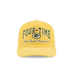 Green Bay Packers Retro Pack Four-Time 19TWENTY Snapback Hat
