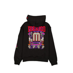 Mexico Baseball Day of the Dead Black Hoodie