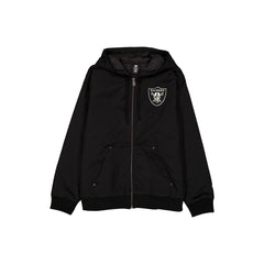 Las Vegas Raiders Camo Logo Black Full-Zip Jacket