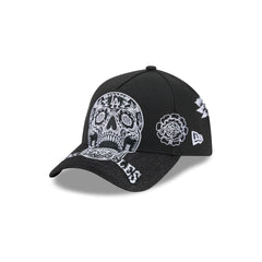 Los Angeles Dodgers Day of the Dead Skull 9FORTY A-Frame Snapback Hat