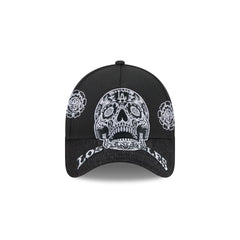 Los Angeles Dodgers Day of the Dead Skull 9FORTY A-Frame Snapback Hat