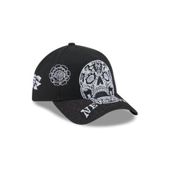 New York Mets Day of the Dead Skull 9FORTY A-Frame Snapback Hat
