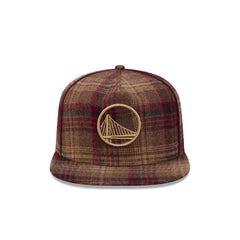Golden State Warriors Fall Plaid 19TWENTY Snapback Hat